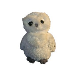 Vtg 1981 DANIN Snowy Owl Plush Stuffed Animal #31-0199 White Arctic Polar Bird